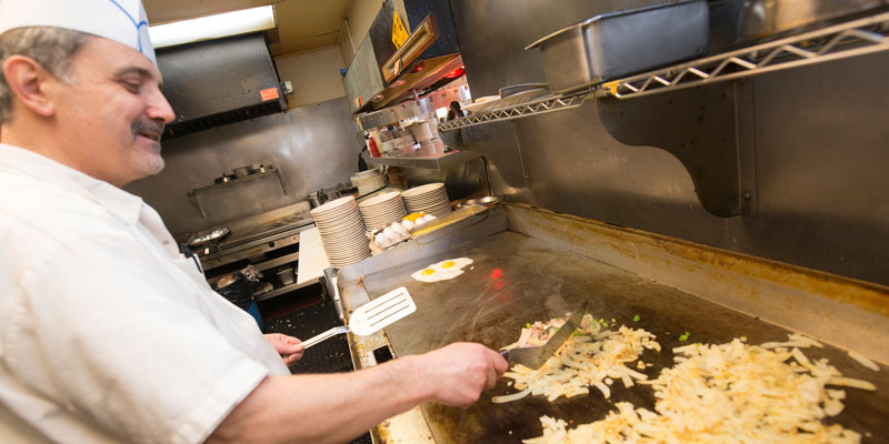 Cooking food at the Junction