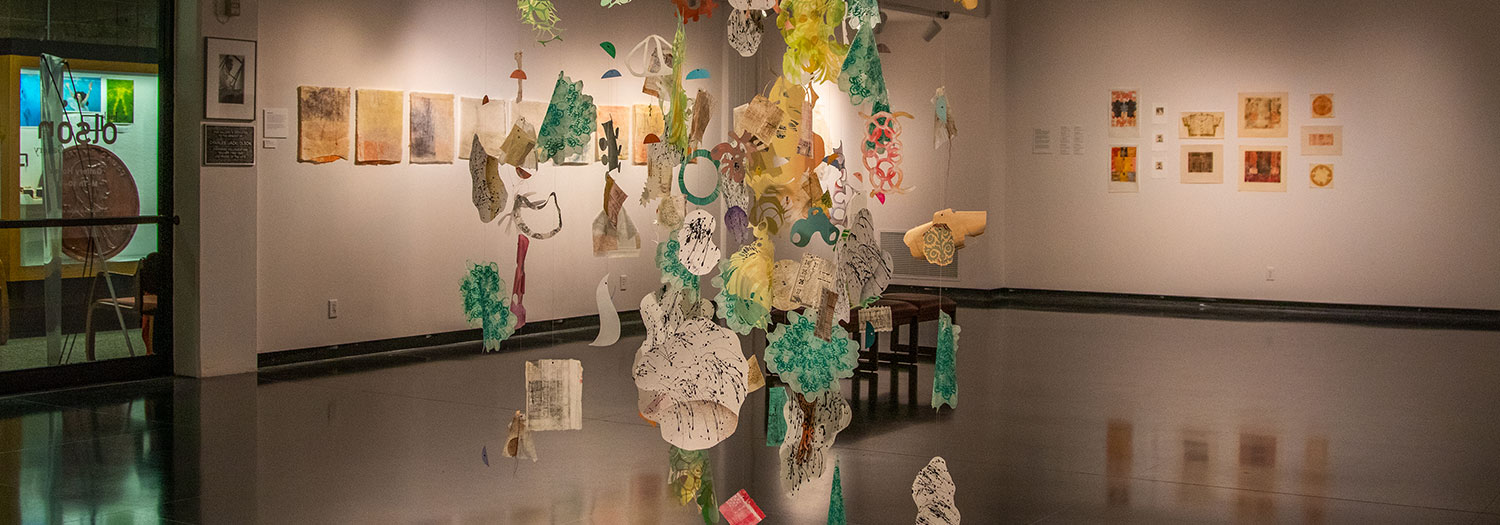 Art exhibit in Jack Olson Gallery